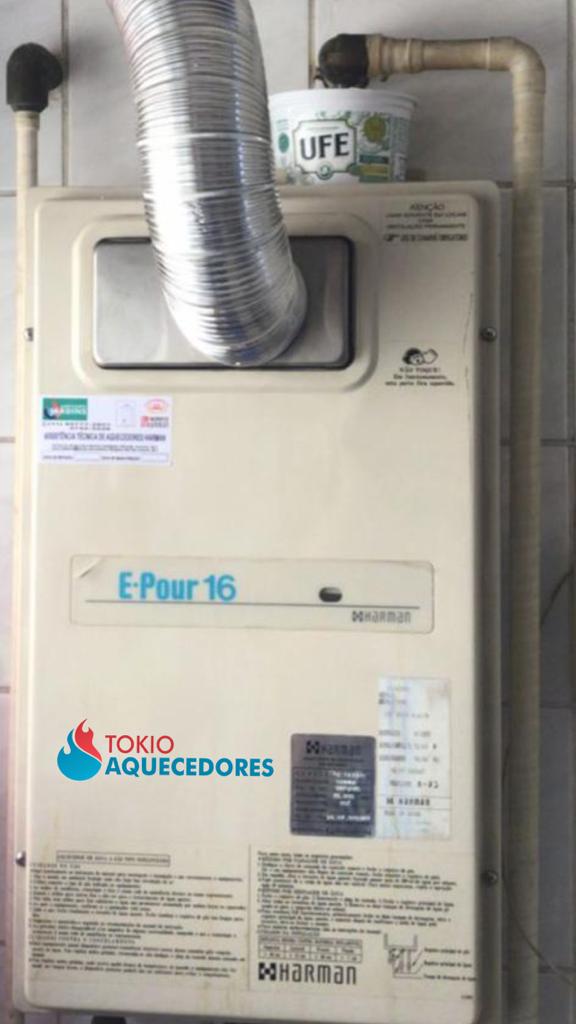 Manutenção De Aquecedor Harman a Gás - Tokyo Aquecedores